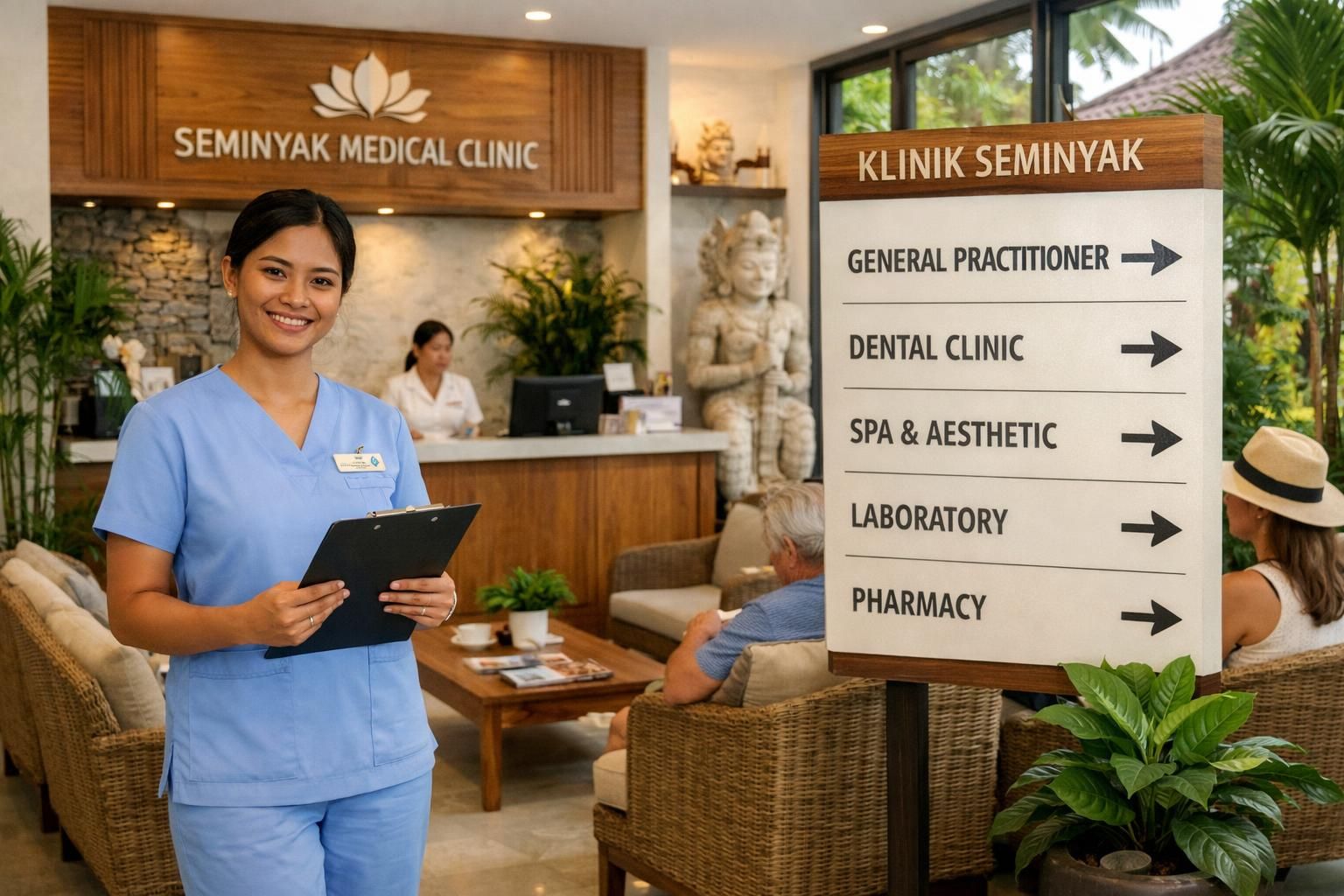 klinik swasta di seminyak bali yang menyediakan layanan medis lengkap untuk kebutuhan kesehatan anda dengan fasilitas modern dan tenaga profesional.