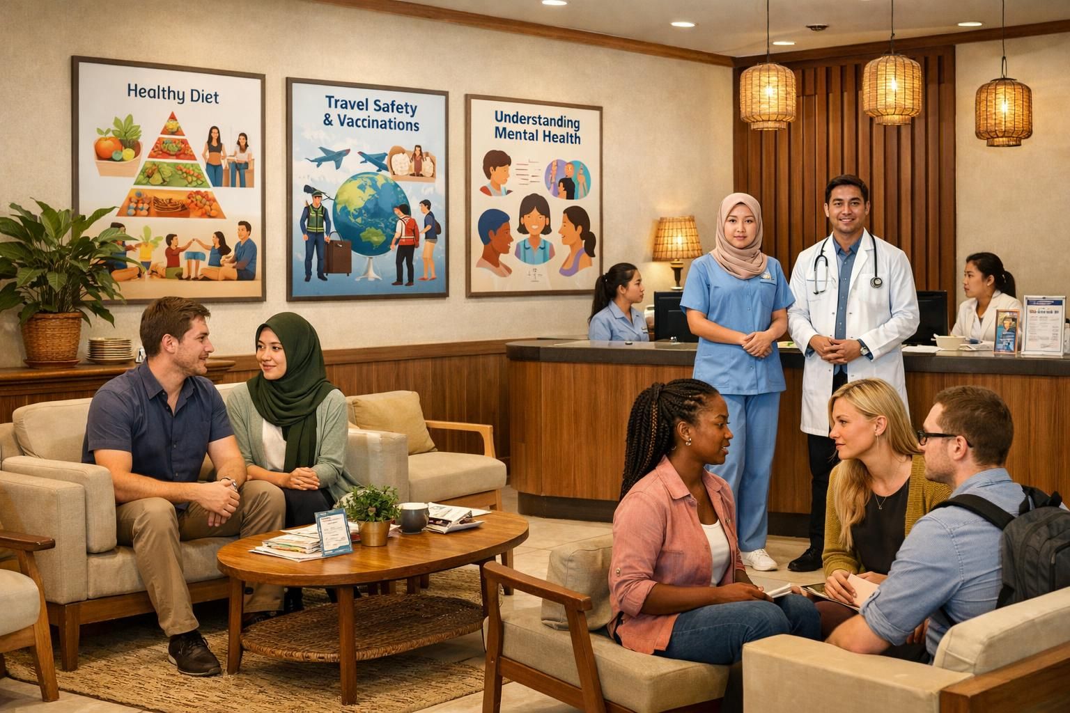 klinik swasta di yogyakarta yang menyediakan layanan kesehatan khusus untuk ekspatriat dan mahasiswa asing dengan staf profesional dan fasilitas modern.